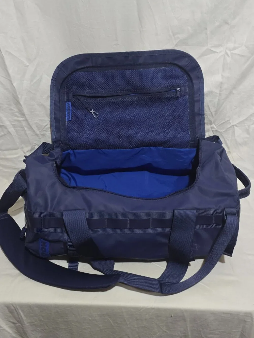 Baboon to the Moon Go Bag 40L Duffle Backpack - Blue